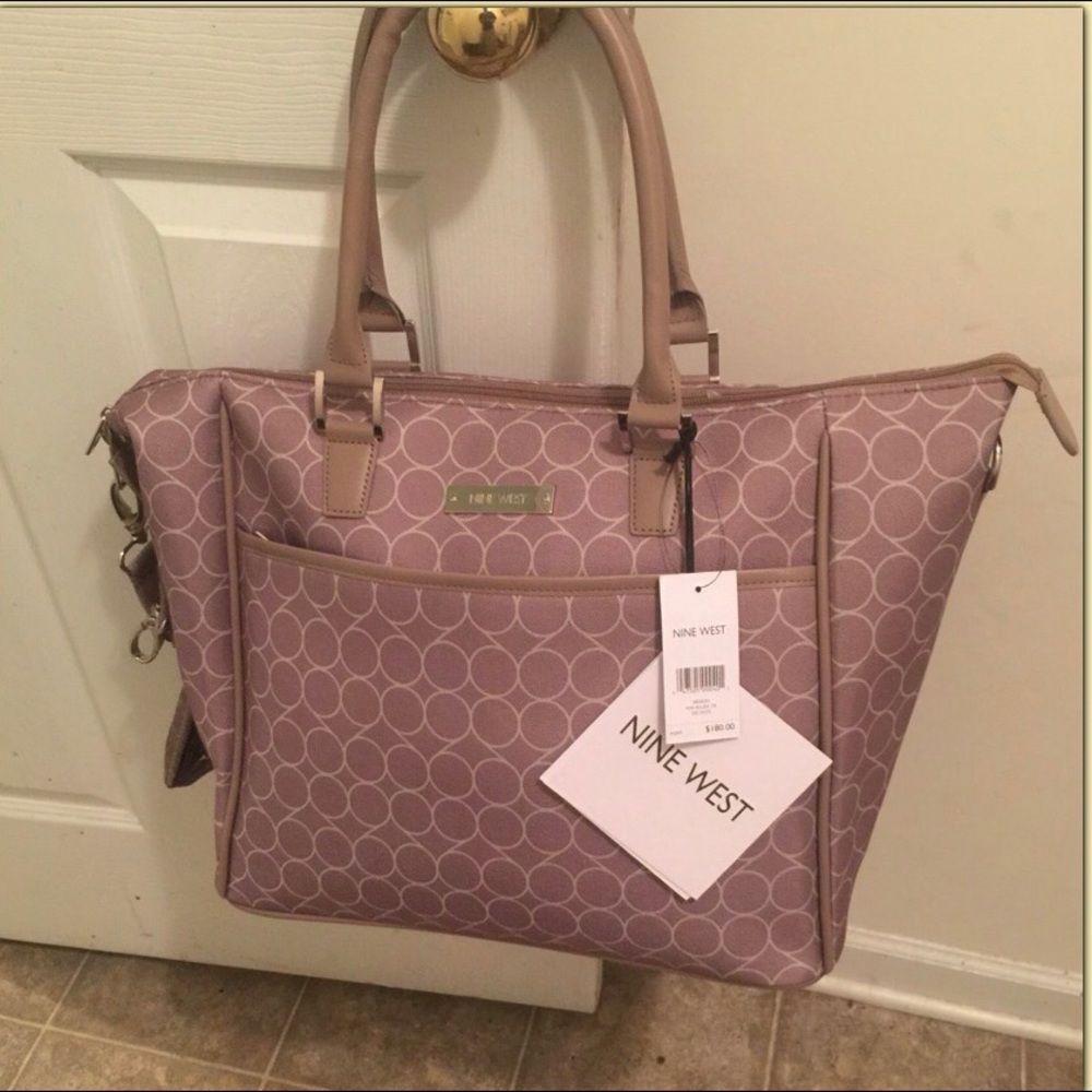 New Nine West Travel Handbag 13Hx18Wide